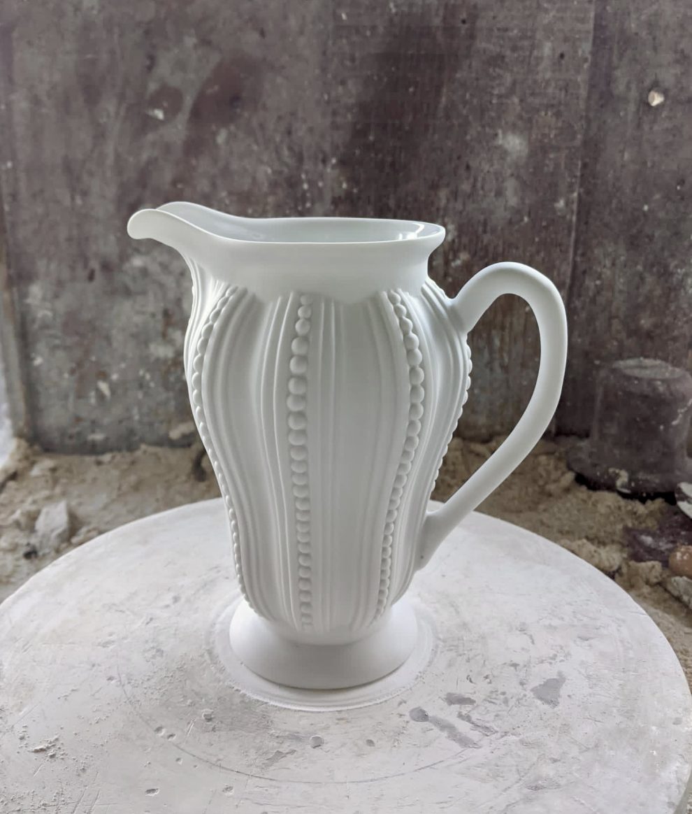 Verseuse blanche Manufacture de Couleuvre