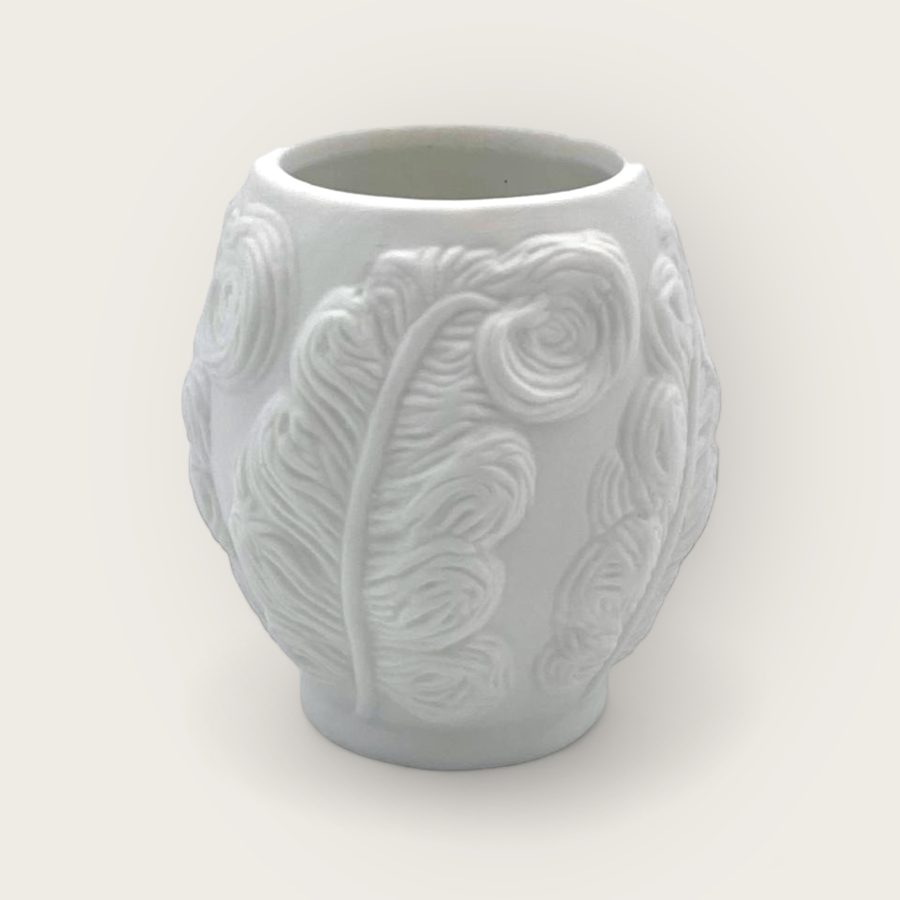 Photophore Plumes blanc